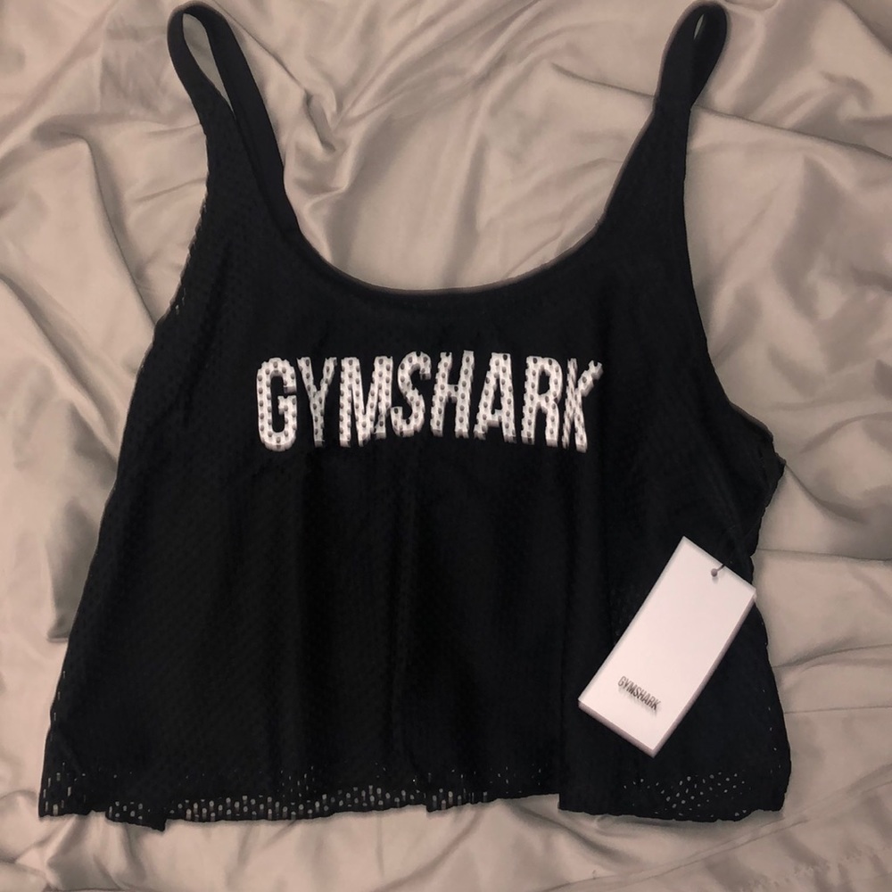 Mesh Gymshark Cropped Tank